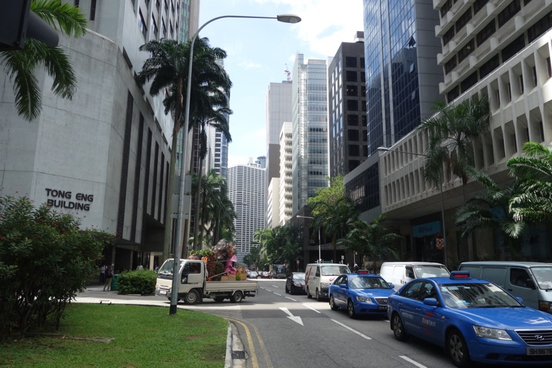 シンガポールのオフィス街