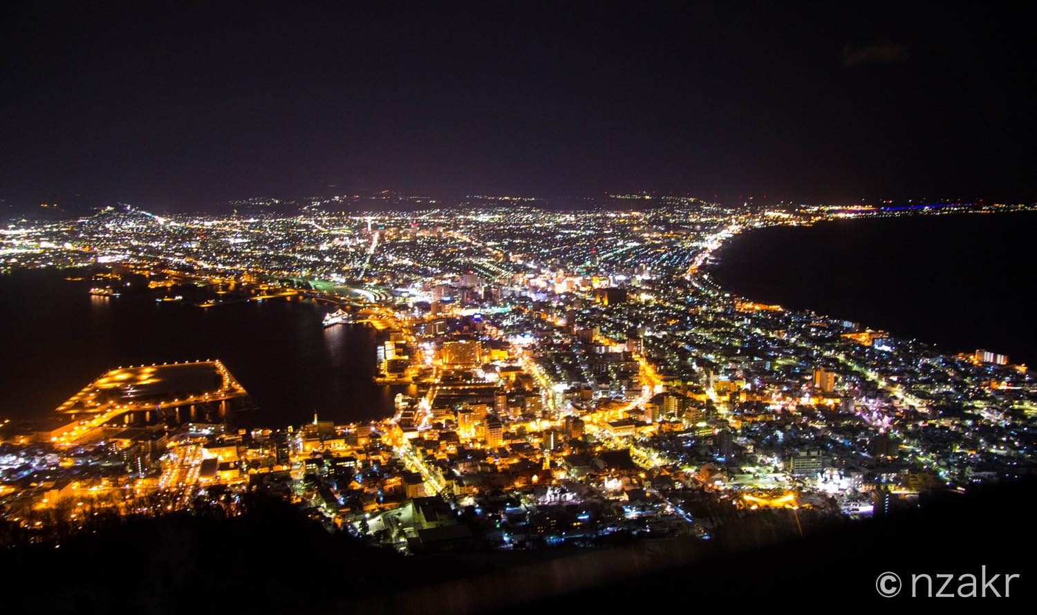 函館の夜景