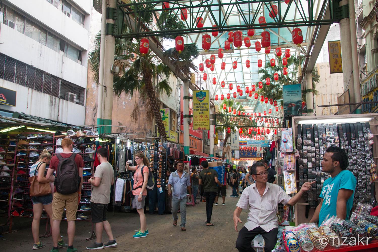 マレーシアの中華街は偽物市場